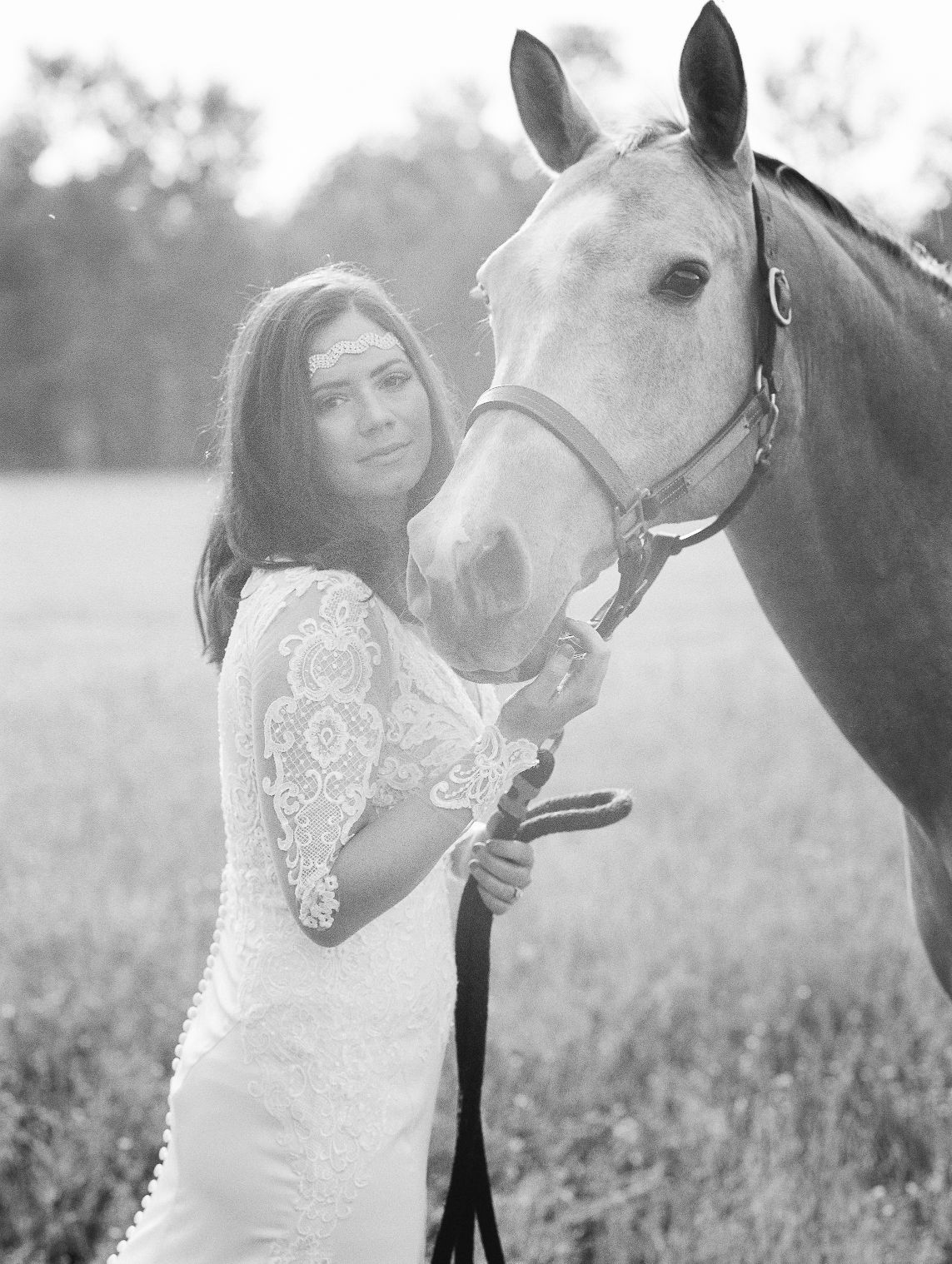 alabama horse bridal portrait session